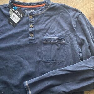 Brand new Salt life mens long sleeve navy blue size medium